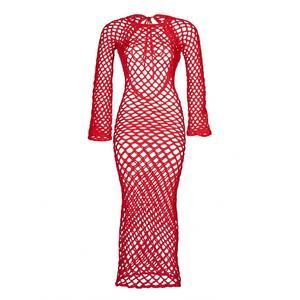 NEW NIA THOMAS women's high priestess dress in red